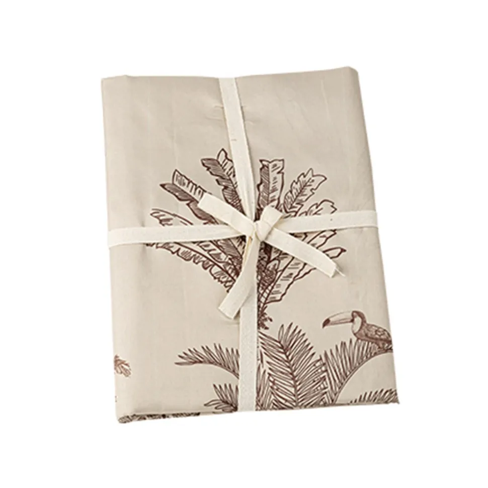 NAPPE TISSU LAVABLE PARFUM D'ORIENT 1.4X2.4M BEIGE