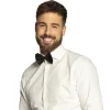 NUD PAPILLON POLYESTER NOIR ÉLASTIQUE ADULTE
