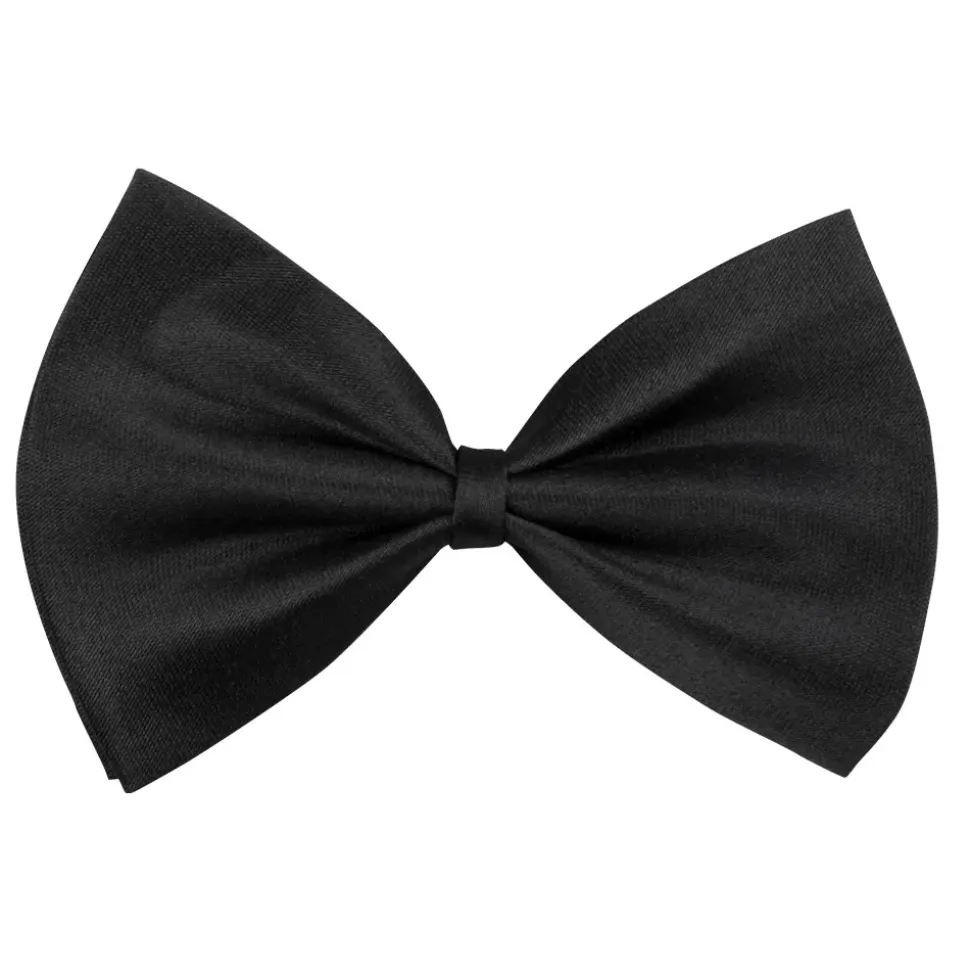 NUD PAPILLON POLYESTER NOIR ÉLASTIQUE ADULTE