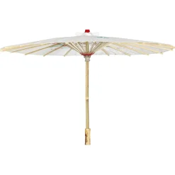 OMBRELLE JAPONAISE PAPIER CERISIER 82CM BEIGE