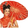 OMBRELLE JAPONAISE PAPIER CERISIER 82CM ROUGE