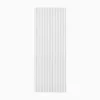 20 PAILLES PP RÉUTILISABLE 20CM TRANSPARENT