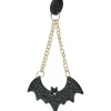 PAIRE BOUCLES D'OREILLES CHAUVE-SOURIS FEMME