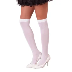 PAIRE DE BAS POLYESTER NYLON BLANC FEMME