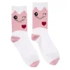 PAIRE DE CHAUSSETTES FANTAISIE KAWAÏ T36-41 FEMME
