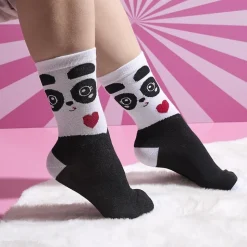 PAIRE DE CHAUSSETTES FANTAISIE KAWAÏ T36-41 FEMME