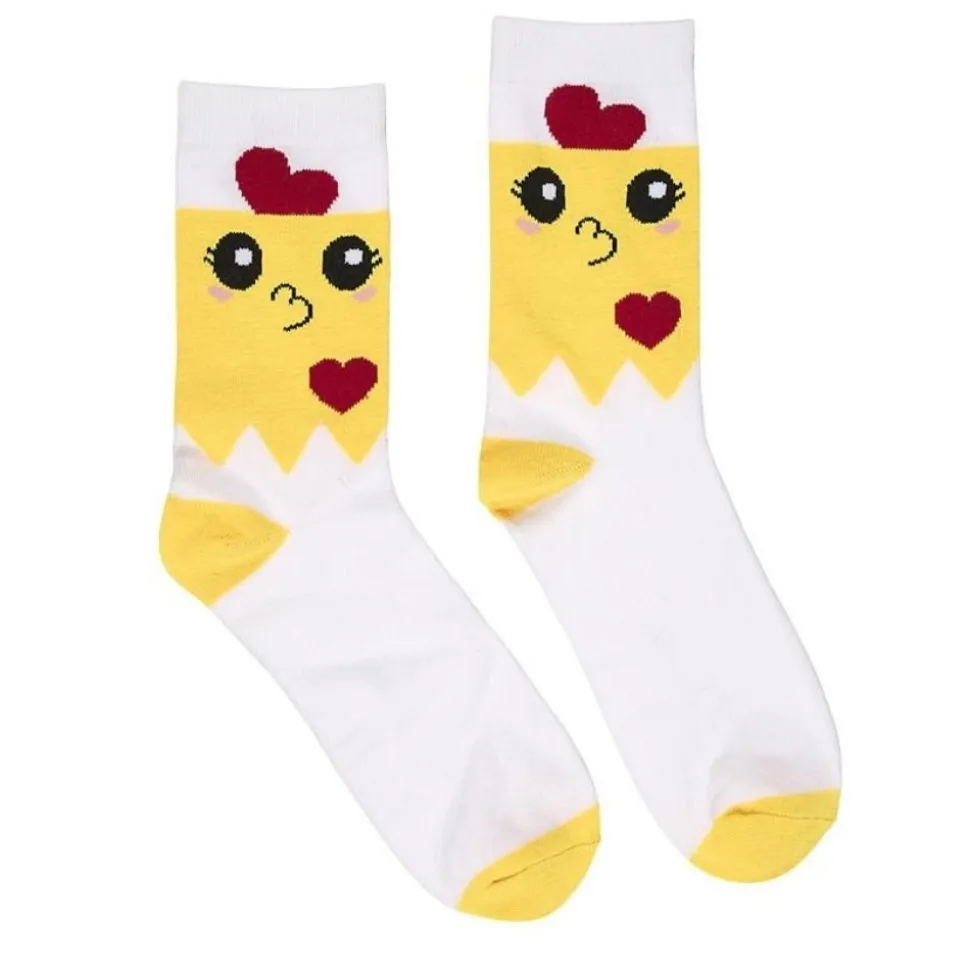 PAIRE DE CHAUSSETTES FANTAISIE KAWAÏ T36-41 FEMME