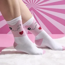 PAIRE DE CHAUSSETTES FANTAISIE KAWAÏ T36-41 FEMME