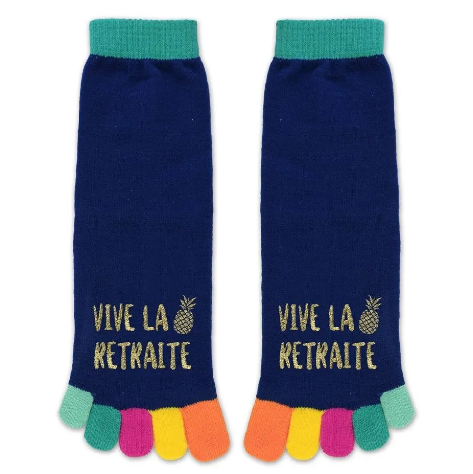 PAIRE DE CHAUSSETTES ORTEILS RETRAITE
