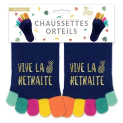 PAIRE DE CHAUSSETTES ORTEILS RETRAITE