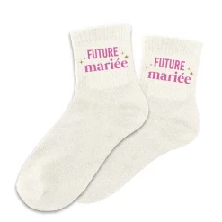 PAIRE DE CHAUSSETTES PAILLETTES EVJF FEMME