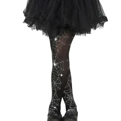 PAIRE DE COLLANTS TOILES D'ARAIGNÉE FILLE