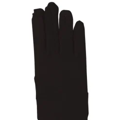 PAIRE DE GANTS COURTS POLYESTER NOIR ENFANT
