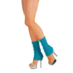 PAIRE DE JAMBIÈRES POLYESTER BLEU ADULTE