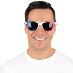 PAIRE DE LUNETTES CASUAL TRICOLORE FRANCE ADULTE