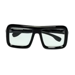 PAIRE DE LUNETTES FESTIVES ANNÉES 50 NOIR ADULTE