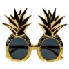 PAIRE DE LUNETTES FESTIVES ANANAS OR ADULTE