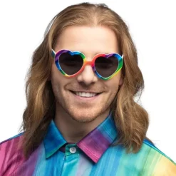 PAIRE DE LUNETTES FESTIVES CUR RAINBOW ADULTE