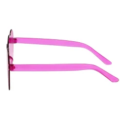 PAIRE DE LUNETTES FESTIVES LOVE CURS ROSE ADULTE