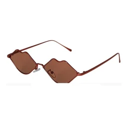 PAIRE DE LUNETTES FESTIVES MÉTAL LÈVRES ADULTE