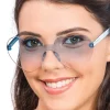 PAIRE DE LUNETTES FESTIVES PC CUR BLEU ADULTE