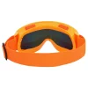 PAIRE DE LUNETTES FESTIVES SKI ORANGE FLUO ADULTE