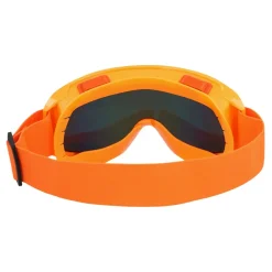 PAIRE DE LUNETTES FESTIVES SKI ORANGE FLUO ADULTE