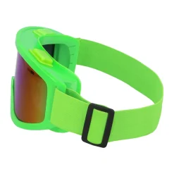 PAIRE DE LUNETTES FESTIVES SKI VERT FLUO ADULTE