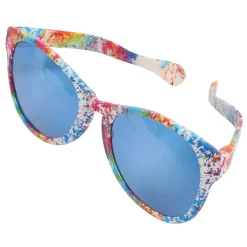 PAIRE DE LUNETTES GÉANTES GRAFFITIS COLORÉS ADULTE