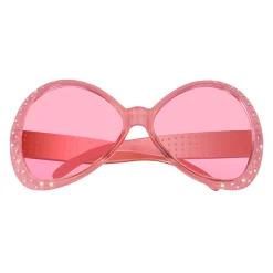 PAIRE DE LUNETTES GLAMOUR DIAMANTS COLORÉ ADULTE