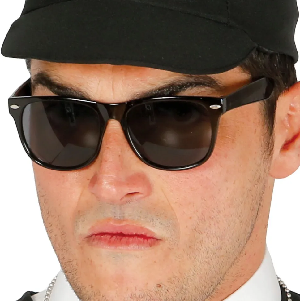 PAIRE DE LUNETTES NOIR BLUES BROTHERS ADULTE