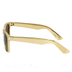 PAIRE DE LUNETTES OR VERRES TEINTÉES ADULTE
