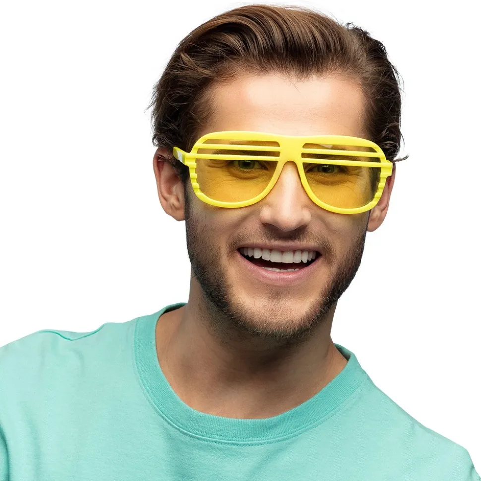 PAIRE DE LUNETTES PARTY FLUO VÉGAS ADULTE
