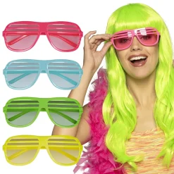 PAIRE DE LUNETTES PARTY FLUO VÉGAS ADULTE