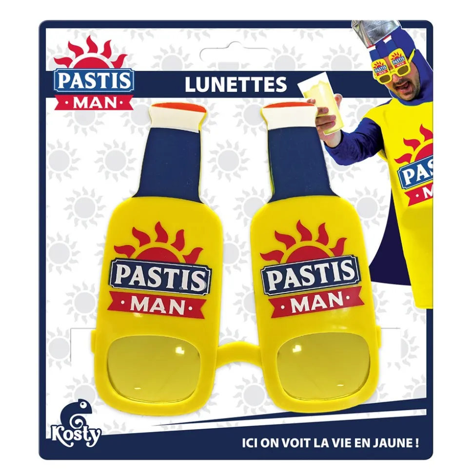 PAIRE DE LUNETTES PASTIS MAN JAUNE HOMME