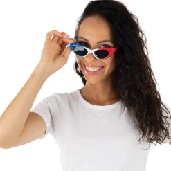 PAIRE DE LUNETTES SPORT TRICOLORE FRANCE FEMME