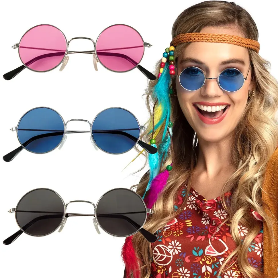 3 PAIRES DE LUNETTES JOHN VERRES TEINTÉS ADULTE