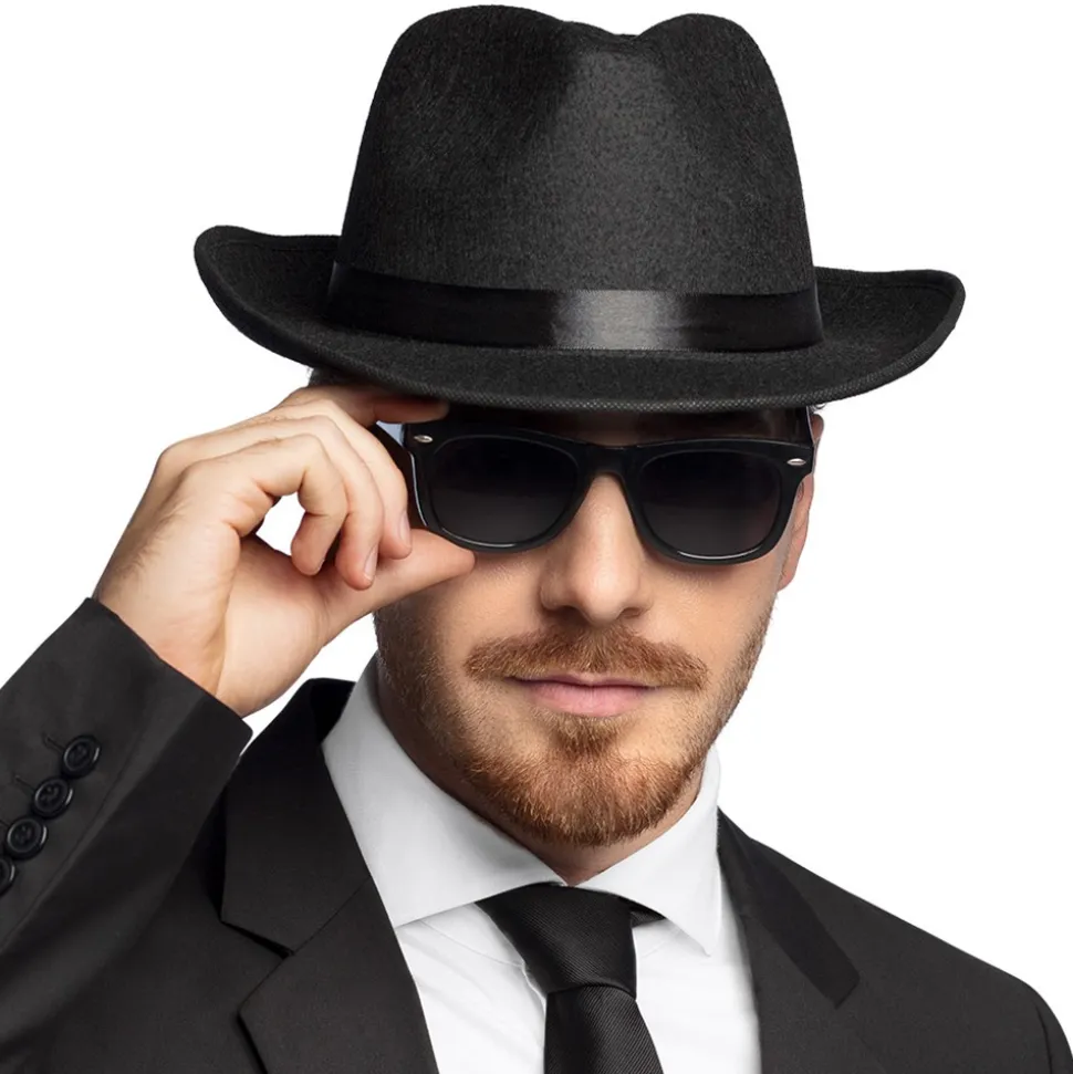 3 PAIRES DE LUNETTES SOLEIL BLUES BROTHERS ADULTE