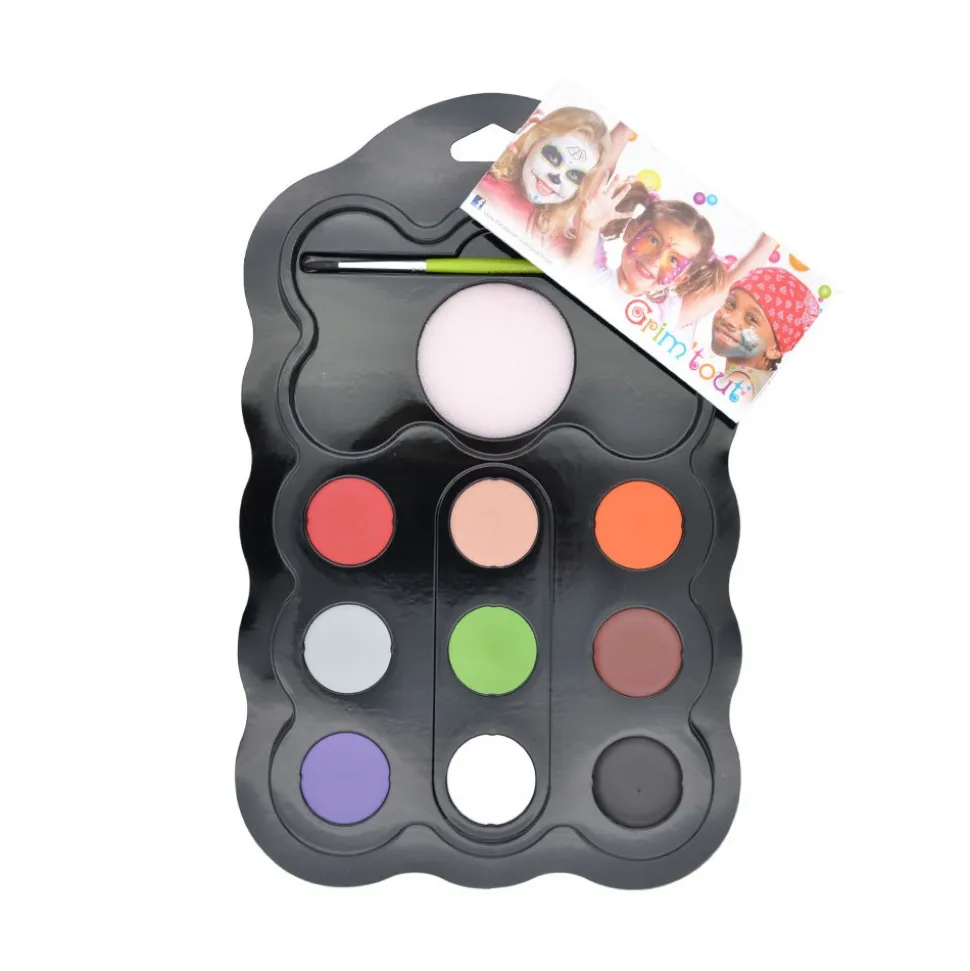 PALETTE MAQUILLAGE À L'EAU 9 COULEURS MALÉFICE