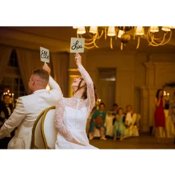 PANCARTES BOIS JEU MARIAGE ELLE-LUI 30X18CM NATURE