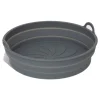 PANIER AIRFRYER SILICONE 22X21CM GRIS