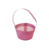 PANIER COULEUR AVEC ANSE 24X16CM FUCHSIA