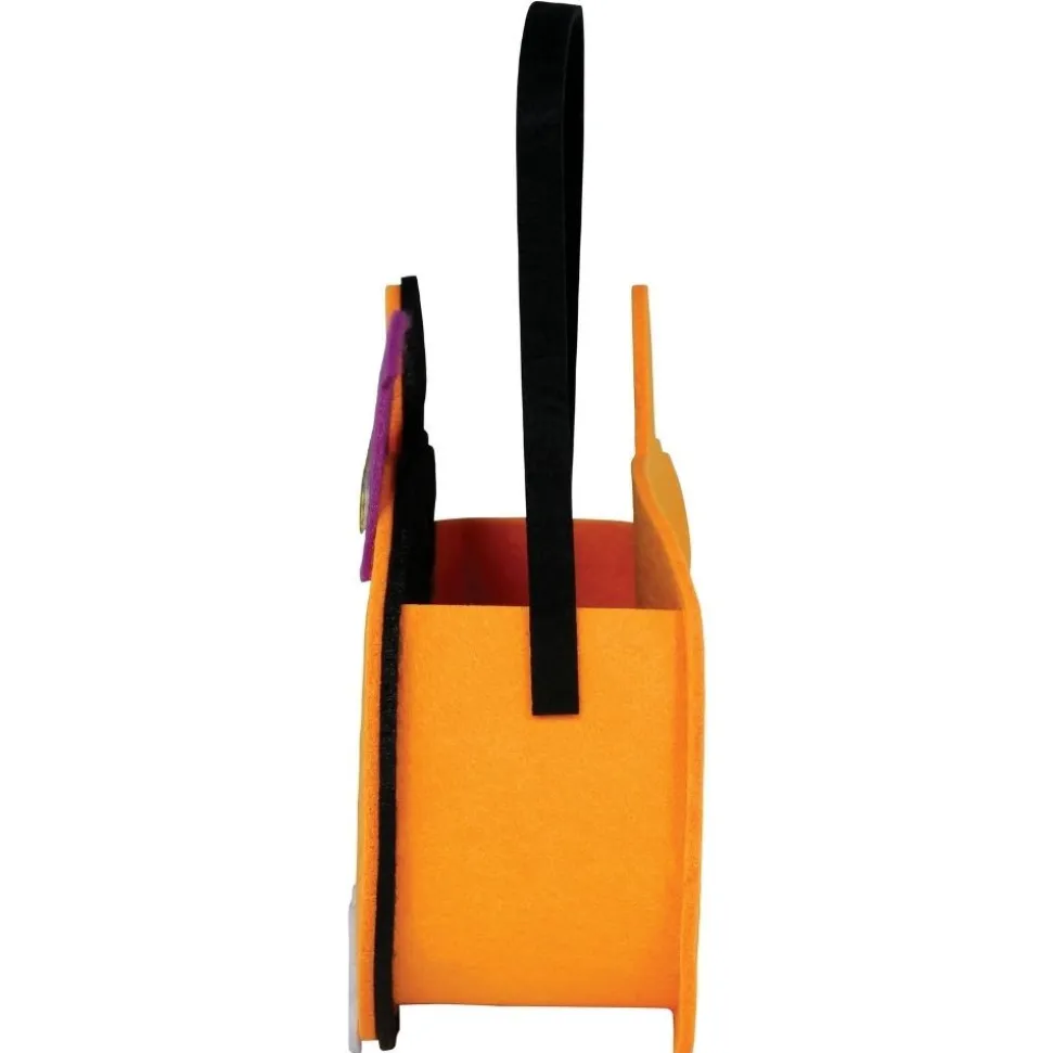 PANIER FEUTRE CITROUILLE TROP CHOU 16CM