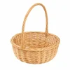 PANIER OSIER TRESSÉ ARRONDI 29X10X30CM NATURE