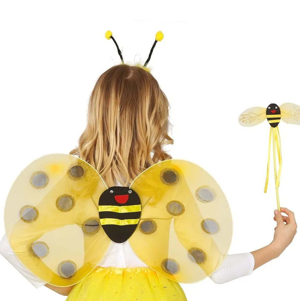 PANOPLIE DÉGUISEMENT ABEILLE 3 PIÈCES ENFANT