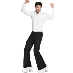 PANTALON DANSE DISCO NOIR PATTES D'EPH HOMME