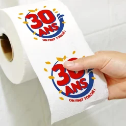 PAPIER TOILETTE WC HUMOUR 30 ANS