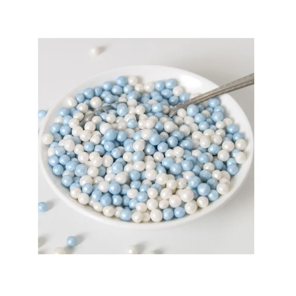 PERLES SUCRE 60G BLEU BLANC