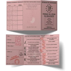PERMIS DE LA MAJORITE