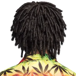 PERRUQUE AFRO DREADLOCKS COURT NOIR HOMME
